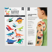Dino Derby Tattoo Sheet - Parkette.