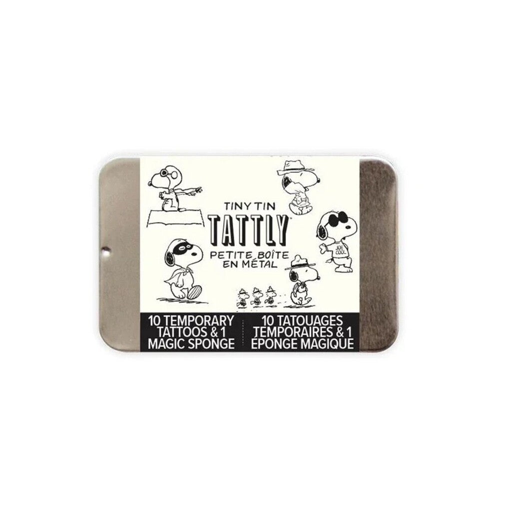 Many Faces of Snoopy Tiny Tin - Parkette.