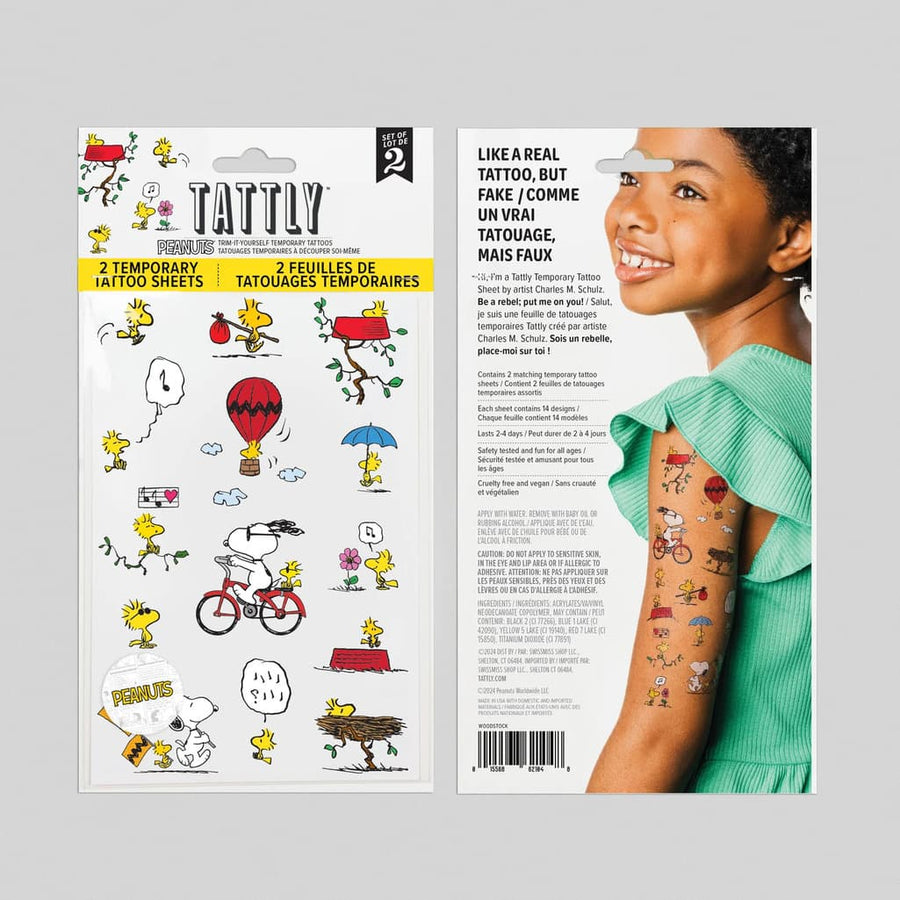 Woodstock Tattoo Sheet - Parkette.