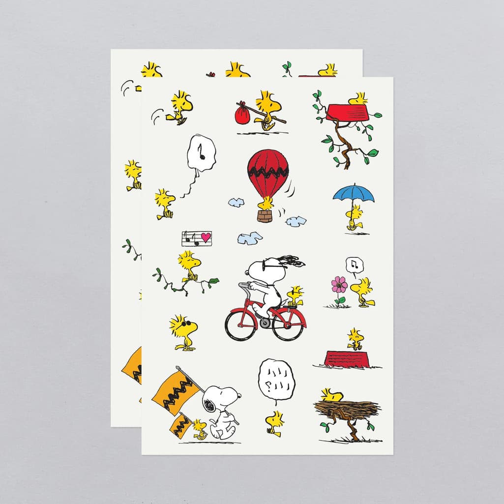 Woodstock Tattoo Sheet - Parkette.