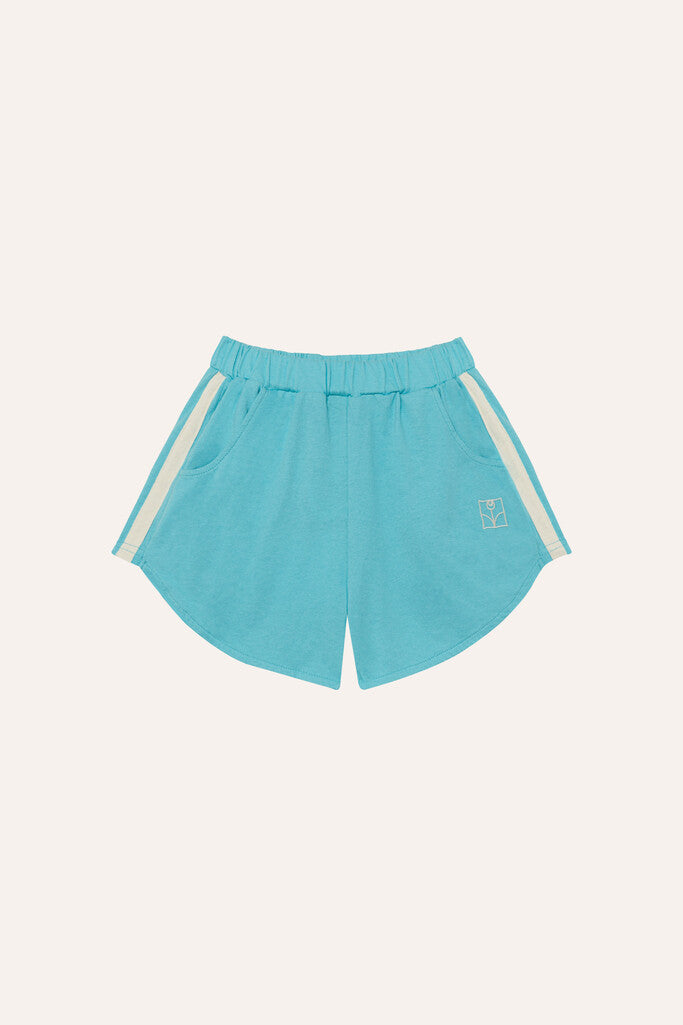 The Campamento & Zoey Kim - Bands Blue Shorts - Parkette.