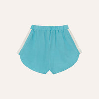 The Campamento & Zoey Kim - Bands Blue Shorts - Parkette.