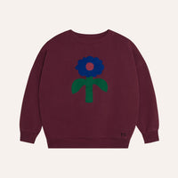 Big Blue Daisy Sweatshirt