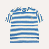 Blue Stripes Oversized T-shirt - Parkette.