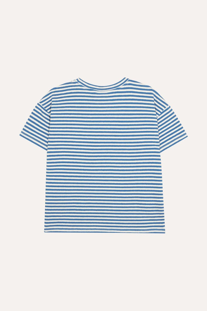 Blue Stripes Oversized T-shirt - Parkette.