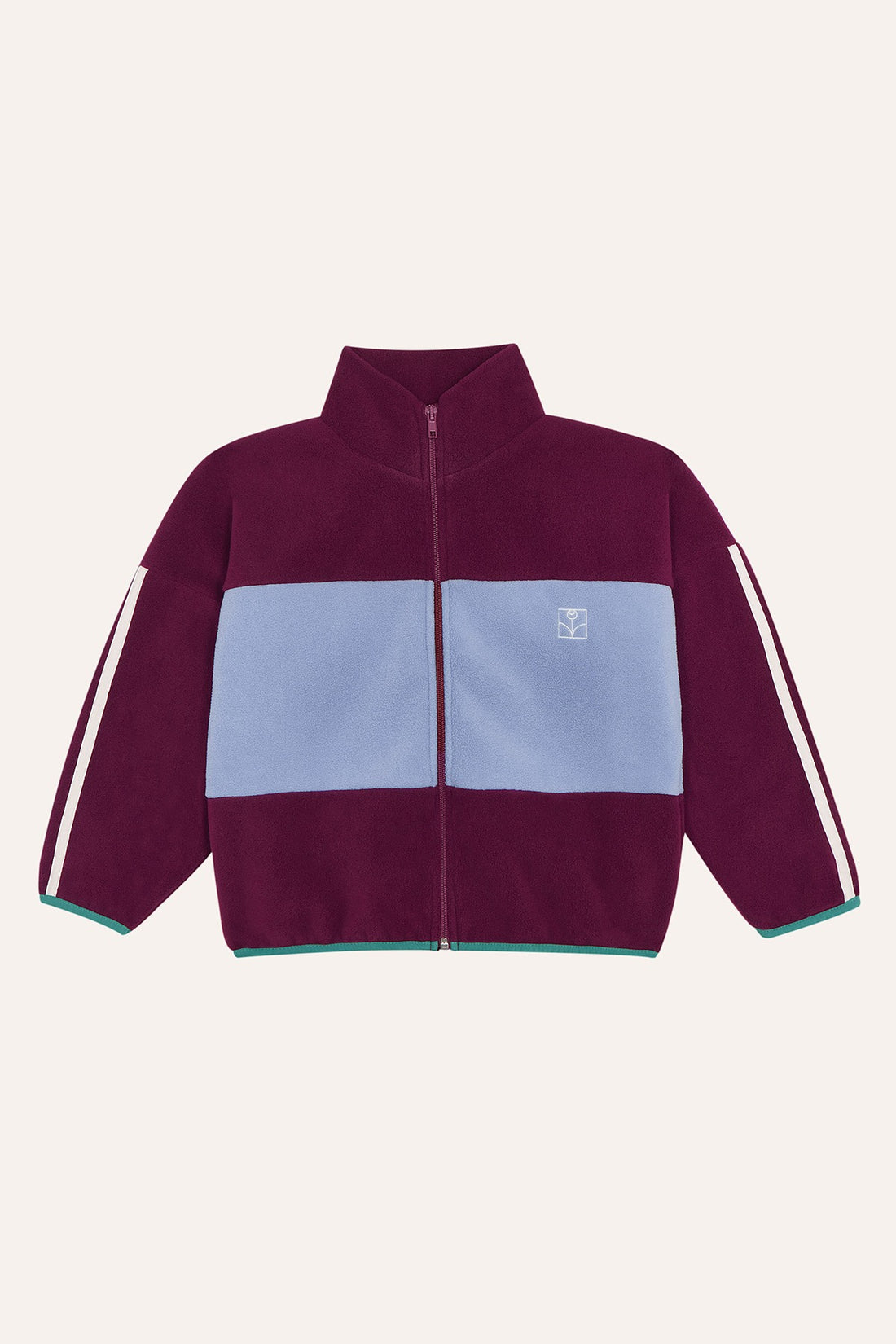 Burgundy Polar Sweatshirt