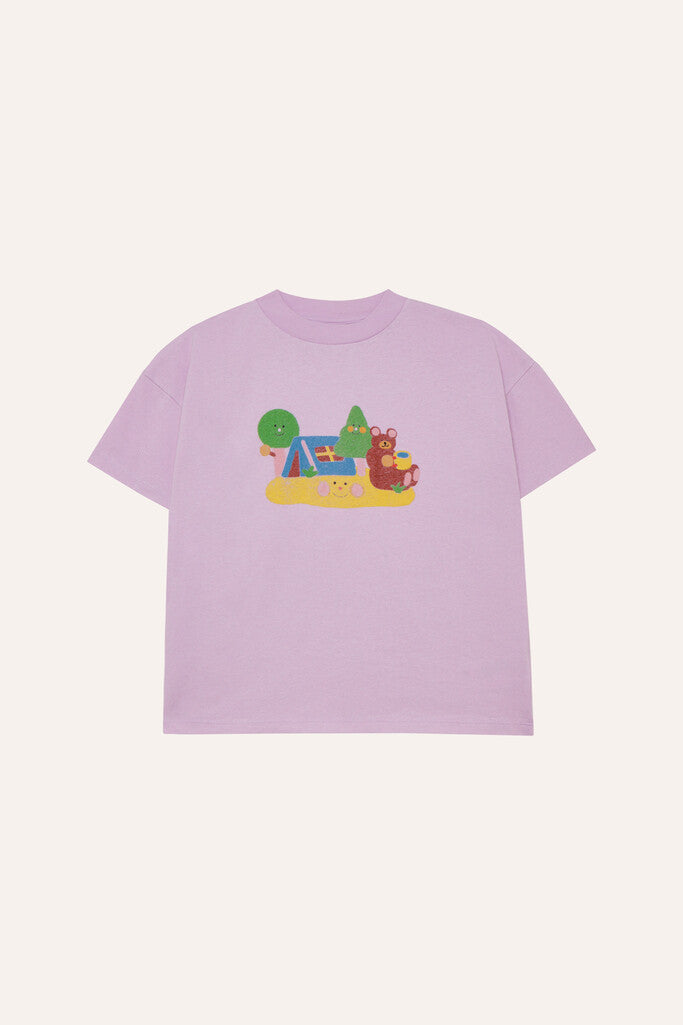 The Campamento & Zoey Kim - Camping Oversized T Shirt - Parkette.