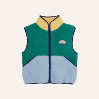 Green Teddy Vest