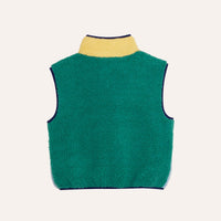 Green Teddy Vest