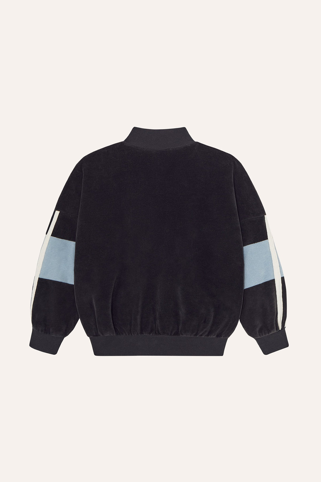 Grey Color Block Sweatshirt
