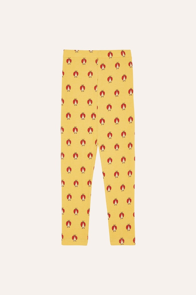 Ladybug Allover Yellow Legging - Parkette.