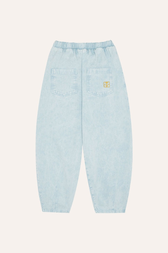 Light Blue Denim Trousers - Parkette.
