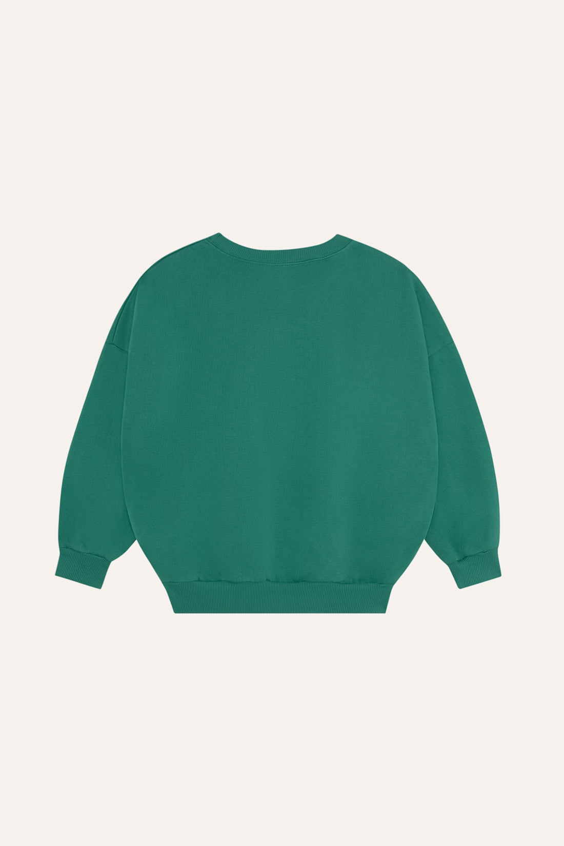 Smiling Face Green Sweatshirt