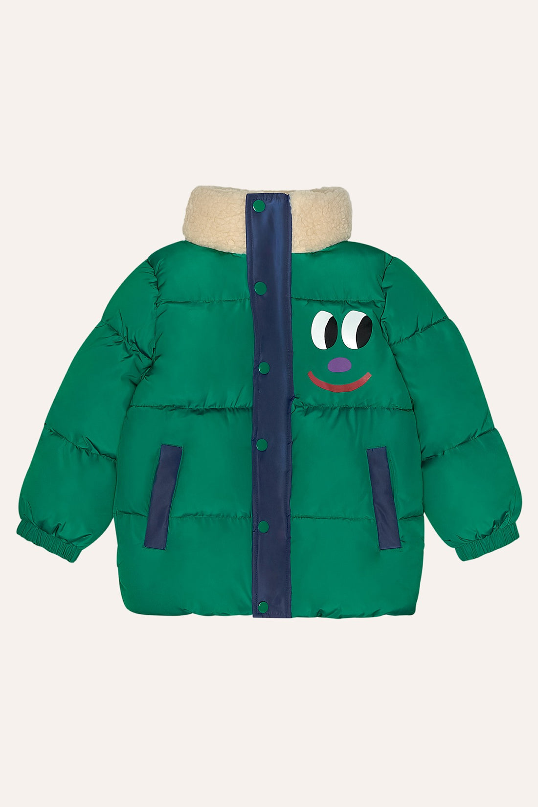 Smiling Face Puffer Jacket