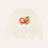 The Campamento & Zoey Kim - Squirrel in an Apple Sweatshirt - Parkette.