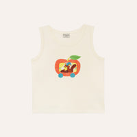 The Campamento & Zoey Kim - Squirrel in an Apple Tank Top - Parkette.