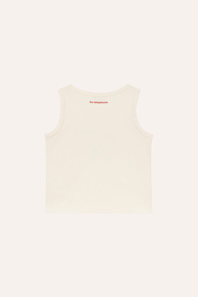 The Campamento & Zoey Kim - Squirrel in an Apple Tank Top - Parkette.