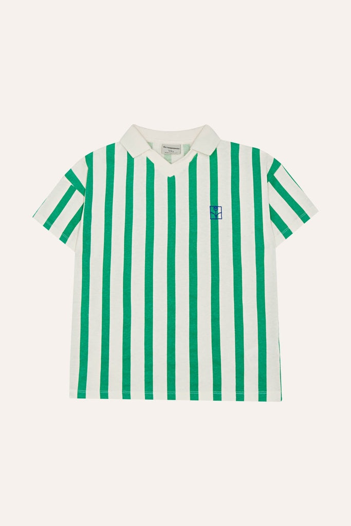 Striped Oversized Polo - Parkette.