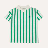 Striped Oversized Polo - Parkette.