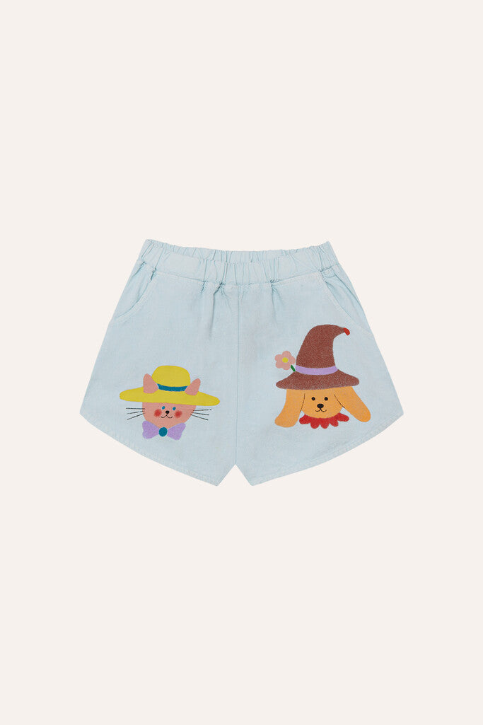 The Campamento & Zoey Kim - Summer Hats Denim Shorts - Parkette.