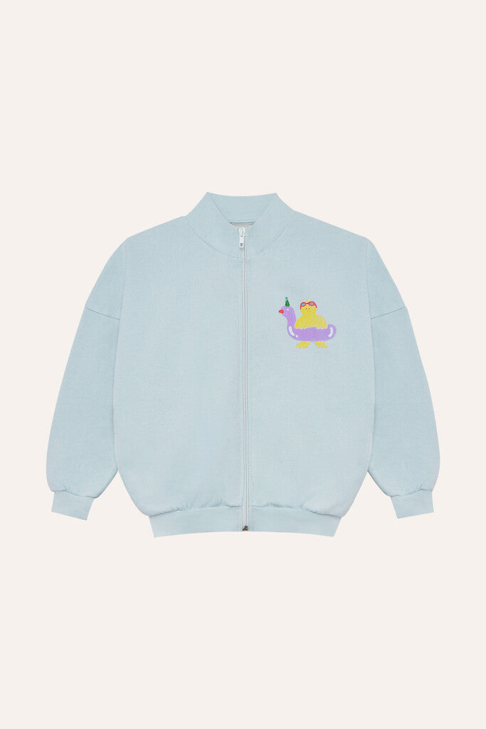 The Campamento & Zoey Kim - Swimming Duck Zipped Sweatshirt - Parkette.