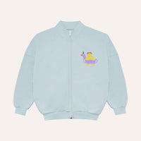 The Campamento & Zoey Kim - Swimming Duck Zipped Sweatshirt - Parkette.