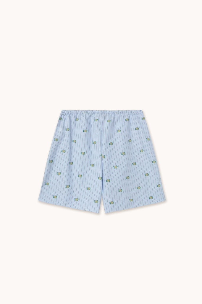 poppy LACE BERMUDA PANTS (STRIPE ） STRIPED PANTS - Multicolored | ZARA Canada