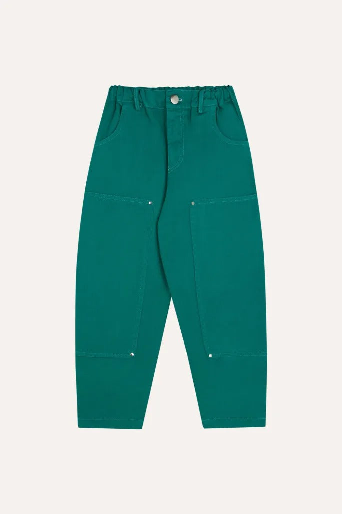 Green Kids Trousers - Parkette.
