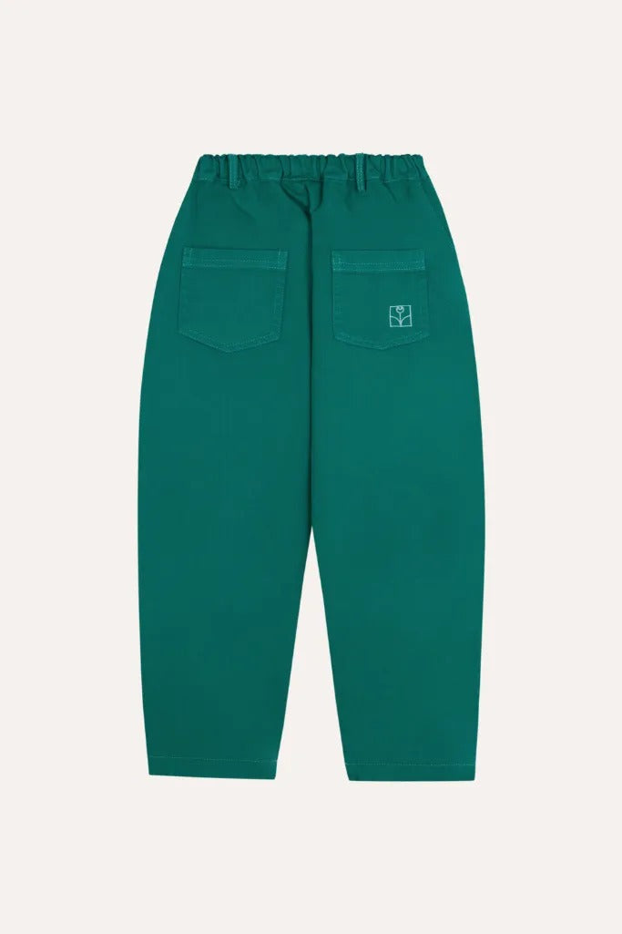Green Kids Trousers - Parkette.