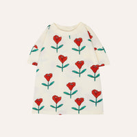 Tulips All Over Kids T Shirt - Parkette.