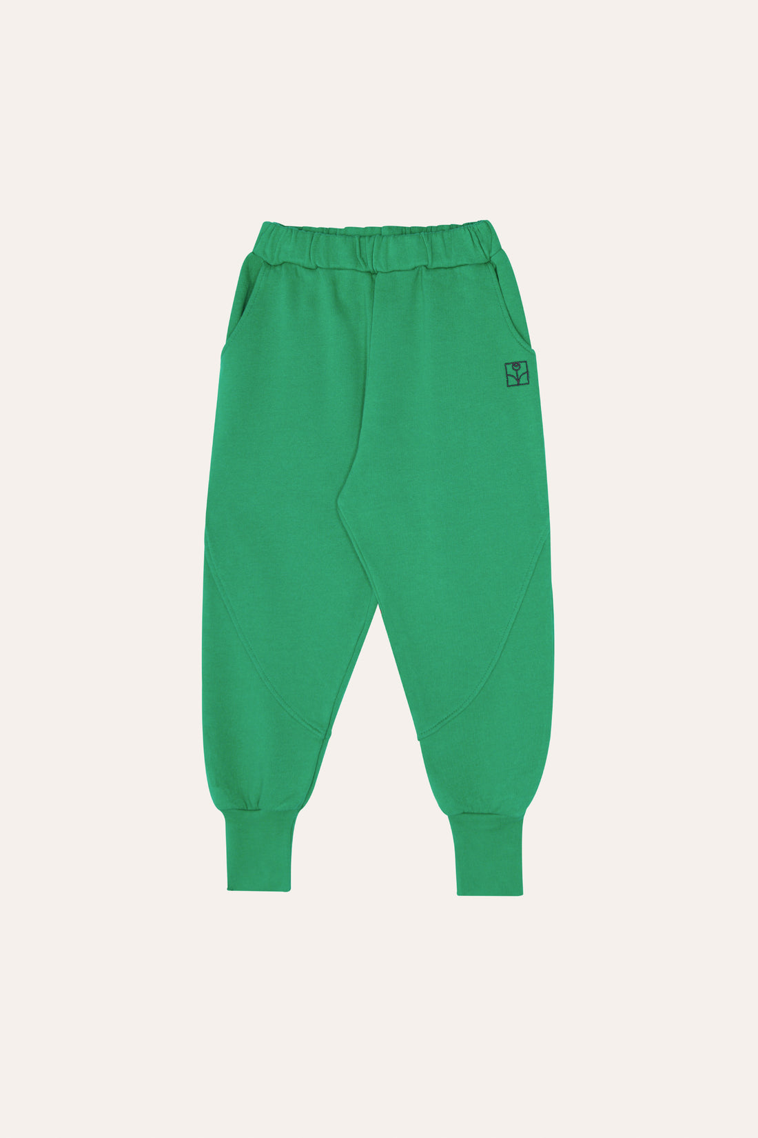 Green Kids Jogging Trousers - Parkette.