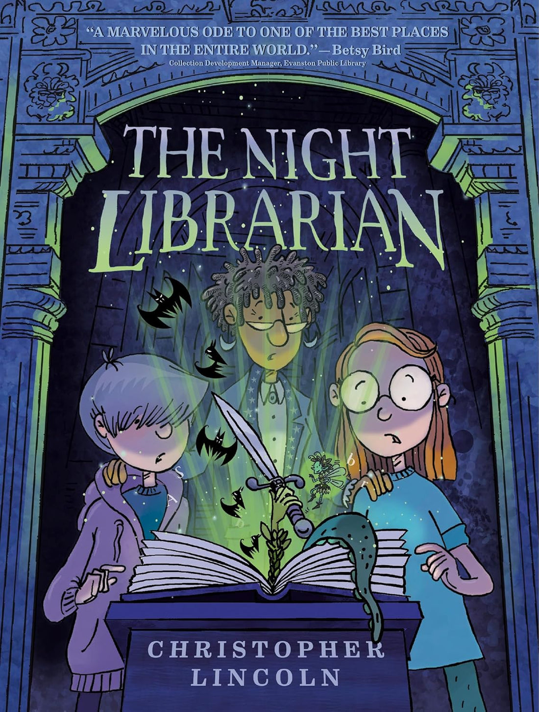 The Night Librarian: A Graphic Novel - Parkette.