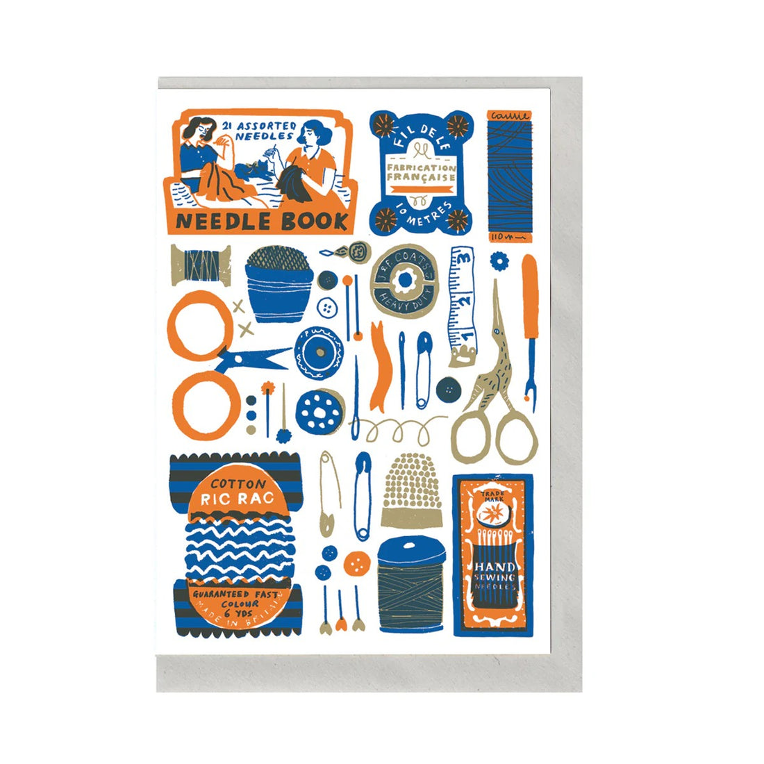 Sewing Collection Card - Parkette.