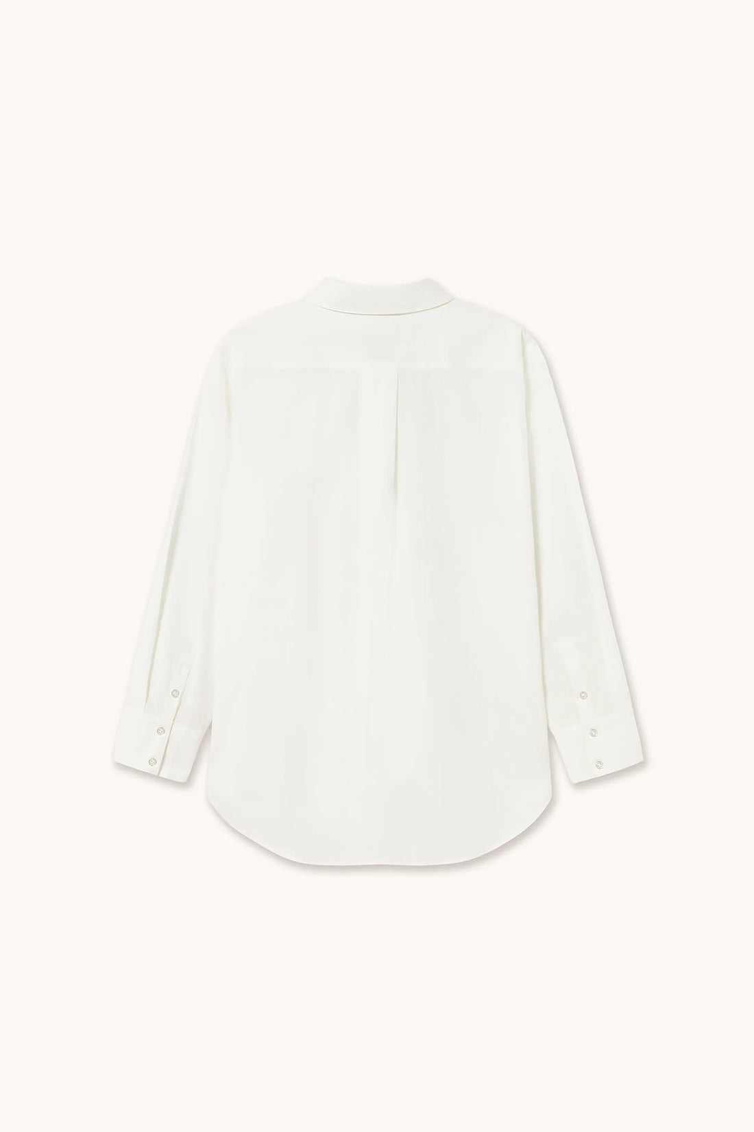 Bow Neck Shirt - Off-White