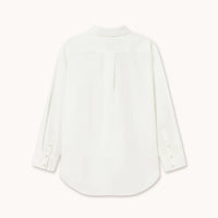Bow Neck Shirt - Off-White