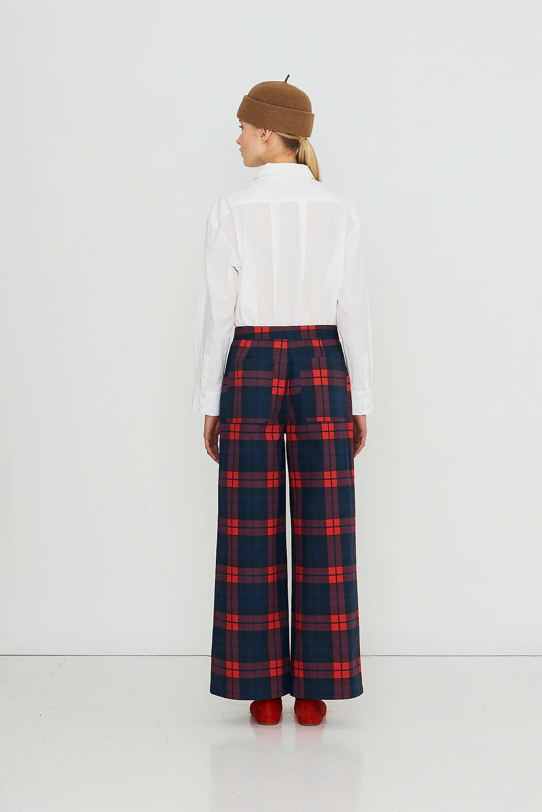 Bow Neck Shirt - Off-White