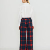 Bow Neck Shirt - Off-White