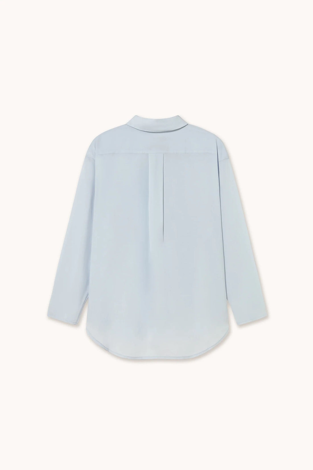Bow Neck Shirt - Pretty Blue