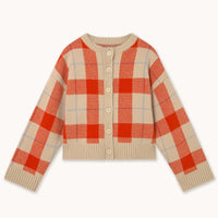 Check Cardigan