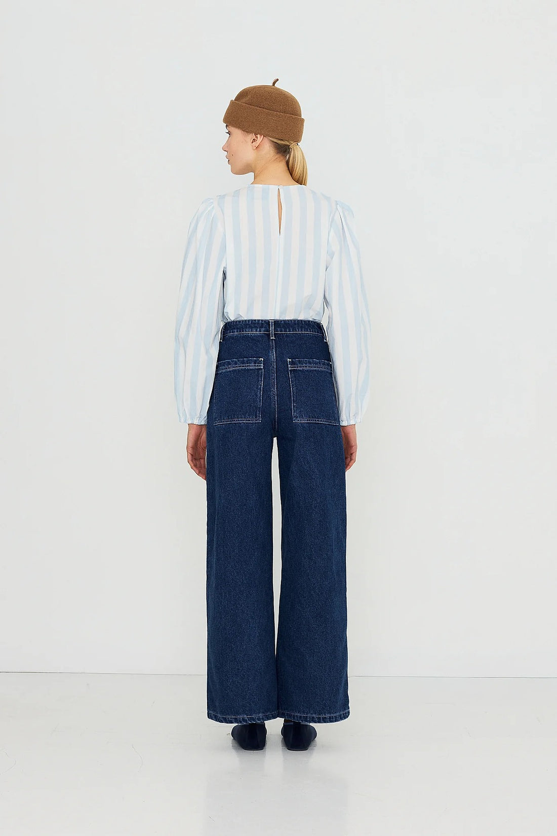 Embroidered Horses Jeans