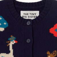 100% Merino Wool Intarsia Vest