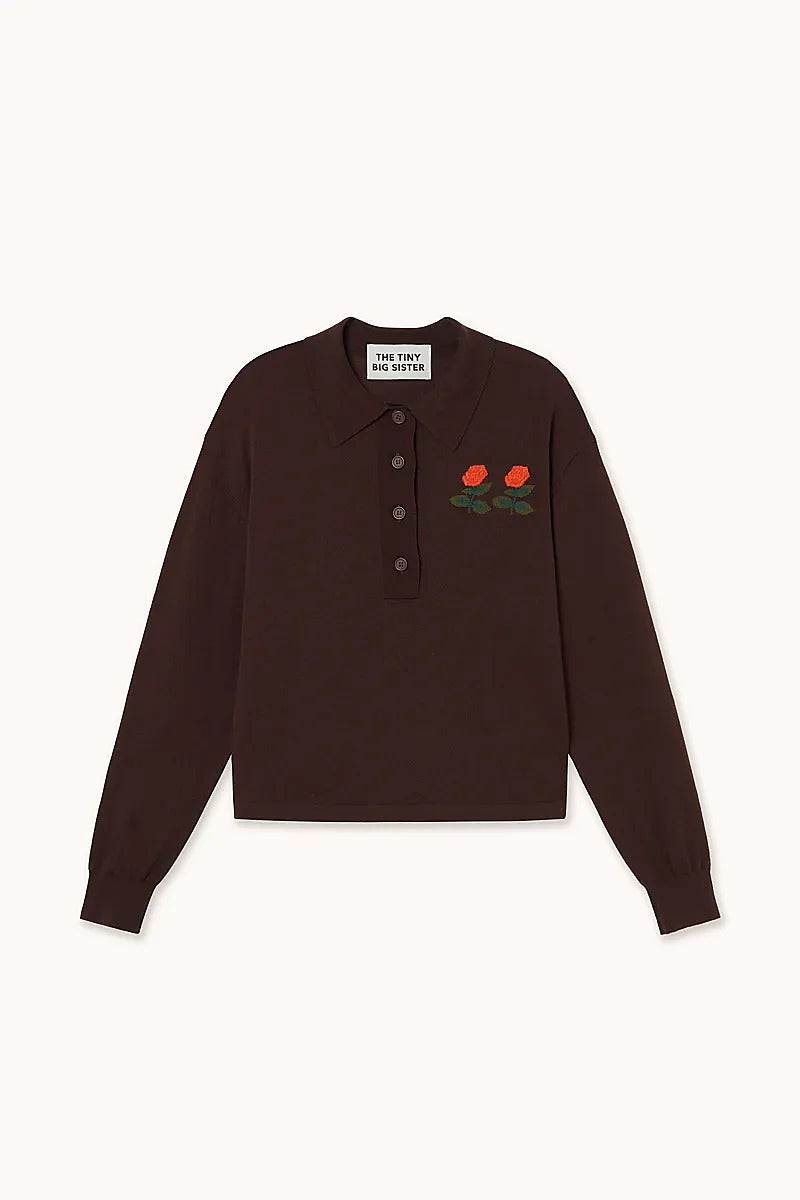 Roses Knitted Polo