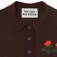 Roses Knitted Polo