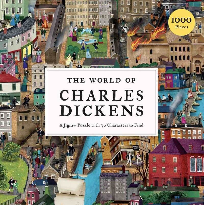 The World of Charles Dickens A 1000 Piece Puzzle - Parkette.
