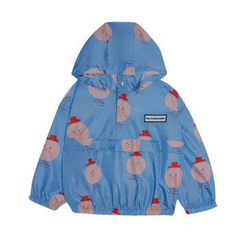 Mr. Happy Man Kids Windbreaker - Parkette.