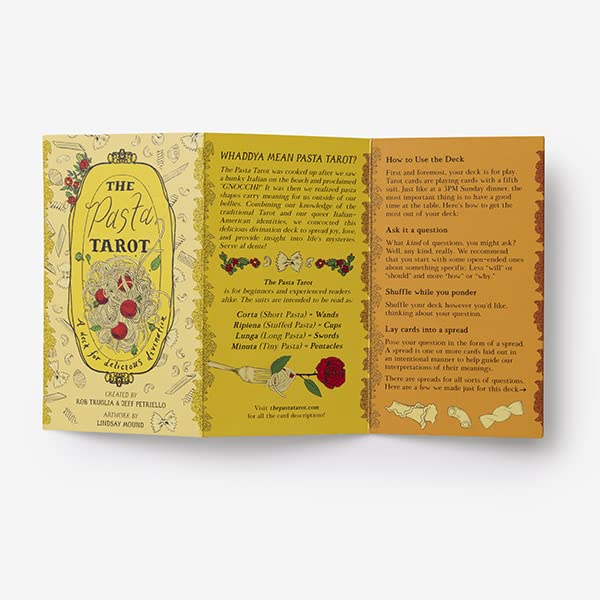 The Pasta Tarot: A 78-Card Deck for Delicious Divination - Parkette.