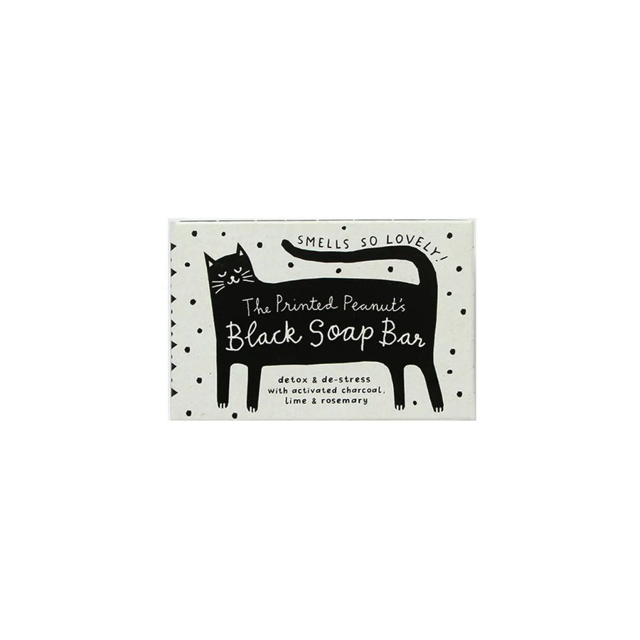Black Cat Charcoal Natural Handmade Soap Bar