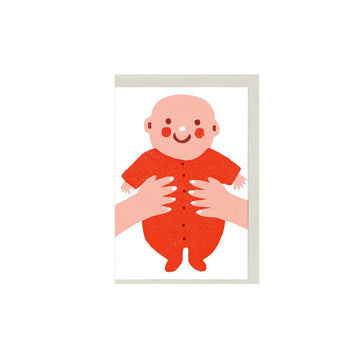 Red Baby Mini Card - Parkette.