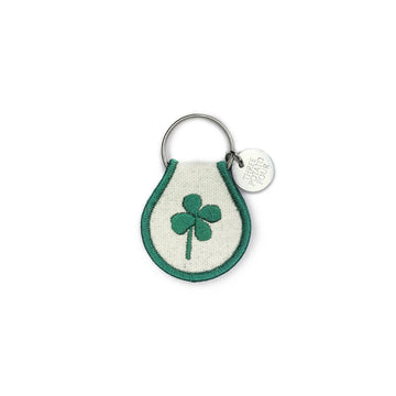 Three Potato Four Lucky Clover Patch Keychain