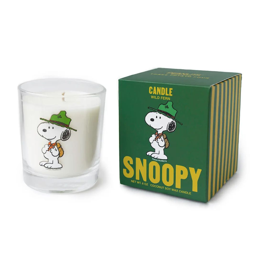 Three Potato Four x Peanuts® Snoopy Scout Candle